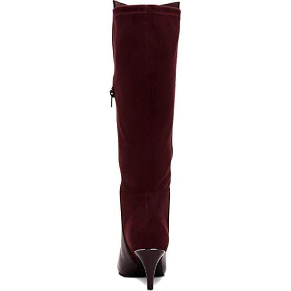 Alfani Womens Hakuup Pointed Toe Knee High Fashion, Malbec Burgandy, Size 10.5 - Picture 3 of 4